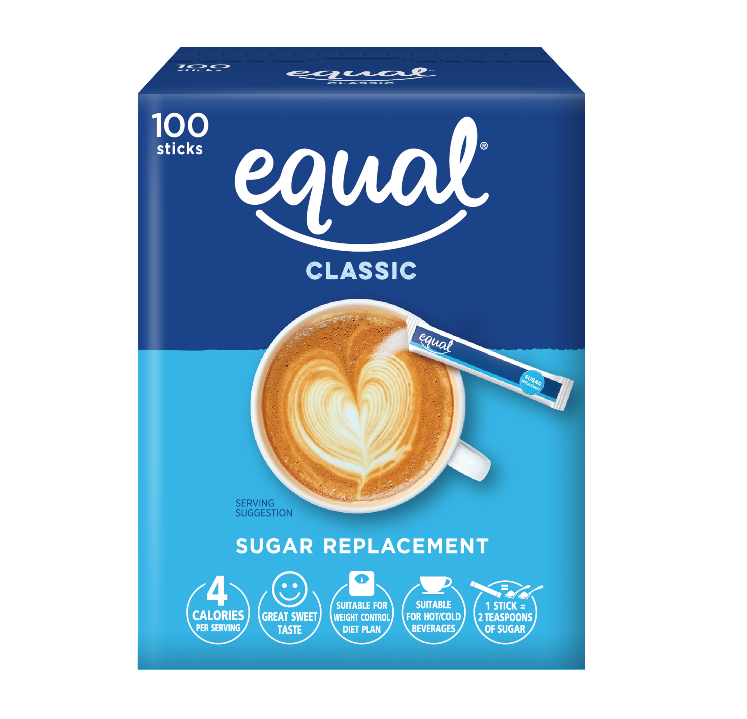 Equal Classic Sweetener Sticks Equal Malaysia